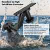 Picture of WINDFRD All Aluminium Fish Finder & Chartplotter Mount, Reinforced Arm Marine Electronic Mount, Compatible with Garmin, Lowrance and More Depth Finder