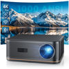 Picture of HAPPRUN 4K Home Theater Projector with 1000 ANSI Lumens Ultra HD Image, Auto Focus, WiFi 6 and Bluetooth 5.2, Projector for Indoor/Outdoor, Compatible with TV Sticks, Gaming Consoles, Phones