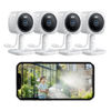 Picture of Hugolog 3K 5MP Outdoor Indoor Security Cameras for Home Security, Home Camera with Starlight Color Night Vision,Built-in Spotlight,Motion Detection,2-Way Talk,US Cloud & Local Storage,Works with Alexa