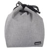 Picture of PATIKIL Soft Drawstring Lens Case, Lens Pouch Bag with Cotton Pad 5.91" x 3.94" Thick Fleece Cloth Camera Lens Bag for SLR Lens Water Cups, Grey