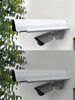 Picture of KENUCO Sun Rain Shade Cover Compatible with Outdoor Security Cameras, Aluminum Alloy Material - White