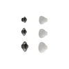Picture of ERIPHA Replacement Earmold Earbud Earplug for Tubeless Covert FBI Police 3.5mm /1 Pin Listen Only Earpiece Headset