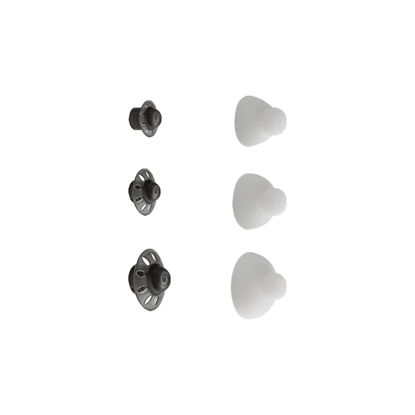 Picture of ERIPHA Replacement Earmold Earbud Earplug for Tubeless Covert FBI Police 3.5mm /1 Pin Listen Only Earpiece Headset