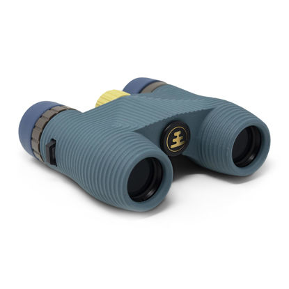Picture of Nocs Provisions Standard Issue 10x25 Waterproof Binoculars, 10X Magnification, Bak4 Prism, Wide View Multi-Coated Lenses for Bird Watching, Hiking & Backpacking - Pacific Blue II