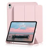 Picture of Kenke for iPad 10th Generation Case 2022 with Pencil Holder, iPad 10.9 Inch Case with Soft TPU Back Shell Hybrid Slim Trifold Stand Protective Cover Support Touch ID Auto Wake/Sleep (Pink)