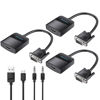Picture of VENTION VGA to HDMI 3 Pack-1080P Video Dongle Adaptador VGA Converter with Audio Cable (0.5FT), Male to Female for PC,Monitor HDTV (Note: VGA to HDMI Only, Not Bi-Directional)