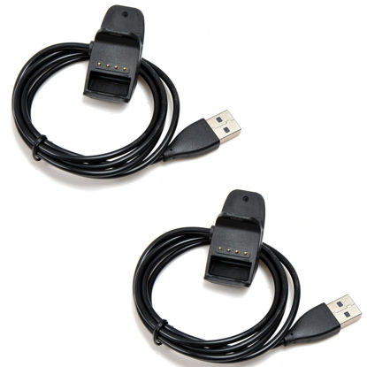 Picture of KELEFET Charging Clip Charger for Garmin TT15Mini T5Mini TB10 PT10 PT6 for Garmin Sport PRO Series 3/4-Inch Collar Strap for PT TTmini Series (2)