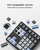 Picture of Kisnt Custom Mechanical Number Pad, QMK/VIA Programmable Wired Numpad, 34 Key Hot Swappable USB Numeric Keypad with PBT Keycaps RGB Backlit Number Pad for Laptop, MacBook,PC Desktop