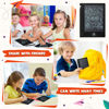 Picture of Nezyo 16 Pieces 4.5 Inch Mini LCD Writing Tablet Electronic Doodle Board for Colorful Drawing Tablet Erasable Writing Pad Reusable Learning Gift for Girls Boys (Black)