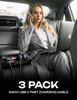 Picture of LISEN USB C to USB for iPhone 16 Charger Cord 60W/100W/240W Universal USBC to USBC Cable, 3-Pack [3.3/3.3/6.6FT] Type C to Type C Cable Fast Charging for iPhone 15 Pro Max Charger Cable