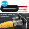 Picture of OOSSXX 65 Feet BNC Power Cable Pre-Made Al-in-One Camera Video BNC Extension Cable Wire Cord 65ft for Surveillance CCTV DVR Security System