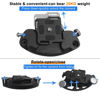 Picture of Heavy Duty Camera Backpack Waist Shoulder Strap Belt Quick Release Buckle Holder Clip Mount for DSLR Video Gopros Heros Insta360 One Camera Accessories (Silver)