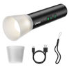 Picture of ULANZI LM07 LED Photography Flashlight w 1/4" Thread, Handheld Videography Light Spotlight 2000K-5500K-8000K Bi-Color Zoomable 2000mAh Rechargeable Portable Video Light for Camera Tripod Stand Cage