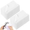 Picture of 30pcs Microfiber Cleaning Cloth for Glasses, 6x7 Inches Glasses Cleaning Cloth, Lens Wipes for Electronics, Jewelry Cleaning Cloth for Cell Phone LCD TV Screens Cameras Eyeglasses (White)