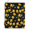 Picture of Dadanism Embroidered Daisy Padded Sleeve for 6" Kindle 11th Gen 2024 2022/10th 8th 2019 2016, 6.8" 7" Kindle Paperwhite 12th Gen 2024/11th 2021/10th 2018, 6" Kobo Tolino eReader,Black & Yellow Daisy