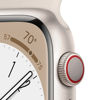 Picture of Apple Watch Series 8 (GPS + Cellular, 45MM) - Starlight Aluminum Case with M/L Starlight Sport Band (Renewed Premium)