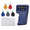 Picture of HETYY 125KHz RFID Reader Writer,hanndheld RFID Copier,ID Card duplicator for 125KHz ID,HID,AWID+5pcs writable Key fobs