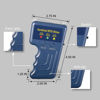 Picture of HETYY 125KHz RFID Reader Writer,hanndheld RFID Copier,ID Card duplicator for 125KHz ID,HID,AWID+5pcs writable Key fobs