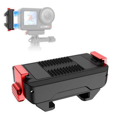 Picture of HAFOKO Osmo Action Cold Shoe Expansion Kit Compatible for DJI Osmo Action 5 Pro, Osmo Action 4, Osmo Action 3