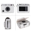 Picture of Rieibi Mini EVO Case - Vintage PU Leather Protective Case for Fuji Instax Mini EVO Instant Camera - Removable Case with Adjustable Shoulder Strap Battery Charging Port