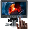 Picture of Yasoca 7 inch Small HDMI Monitor 1024x600 Resolution Small 1080P Portable IPS Monitor with Remote Control with Built-in Speakers HDMI VGA Input for Gaming CCTV Security Raspberry Pi PC
