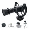 Picture of SYNCO External Video Microphone, Mic-M1S Camera Shotgun Microphone with Shock Mount Windshield for DSLR Camera Smartphone, Cardioid Directional Microphone