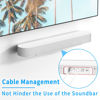 Picture of Soundbar Mount for Sonos Beam Wall Mount Bracket Compatible with Sonos Beam Sound Bar Mounts Mounting Bracket, White