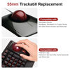 Picture of SANWA 55mm Trackball, 2.17in Replacement Ball for Kensington SlimBlade, SlimBlade Pro, Expert Mouse, Perixx Keyboard Periboard-522/322, and Other Compatible Mouse, Glossy Red