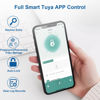 Picture of BAFUWEIY Fingerprint Door Lock, Smart Door Knob with App Control, Fingerprints, IC Cards, Fingerprint Door Knob Biometric Door Lock for Bedroom Apartment Coffee Brown