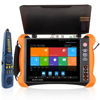 Picture of Rsrteng CCTV Tester 8K 32MP 12MP IP Camera Tester with POE++ Max 90W Power Output POE Camera Tester 4K 8MP TVI/CVI/AHD/SDI/CVBS All Features DMM OPM VFL Cable Tester TDR Network Tools HDMI I/O WiFi