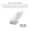 Picture of ASUS TUF Gaming 1000W Gold White Edition (1000 Watt, Fully Modular Power Supply, 80+ Gold Certified, Military-Grade Components, Dual Ball Bearing, Axial-tech Fan, PCB Coating, 10 Year Warranty)