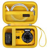 Picture of Canboc Carrying Case for KODAK PIXPRO WPZ2 Rugged Waterproof Digital Camera, Underwater Photography Camera Bag, Mesh Pocket fits USB Cable, Battery, Adapter, Yellow (Case Only)