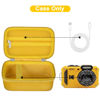 Picture of Canboc Carrying Case for KODAK PIXPRO WPZ2 Rugged Waterproof Digital Camera, Underwater Photography Camera Bag, Mesh Pocket fits USB Cable, Battery, Adapter, Yellow (Case Only)