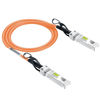 Picture of [Orange] Colored 10G SFP+ DAC Cable - Twinax SFP Cable for Cisco SFP-H10GB-CU1M, Meraki MA-CBL-TA-1M, Ubiquiti UniFi, D-Link, Supermicro, Fortinet, Netgear, 1-Meter(3.3ft)