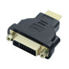 Picture of DTECH DVI Female to HDMI Male Adapter DVI to HDMI Converter for Monitor Computer Bi-Directional Connection DVI-I 24+5 Port Supports up to 4K 30Hz Video