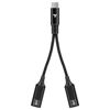 Picture of VIVOSUN USB-C Splitter with 1 Male to 2 Female, 2-in-1 Type C Splitter, Daisy-Chain Adapter Dongle for GrowHub Controller E42A