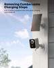 Picture of PEEIPM Security Cameras Wireless Outdoor Solar: Battery Power Cameras for Home Security WiFi Seguridad Camara System Kit Surveillance Monitor with Motion Sensor Flood Light Alarm & Color Night Vision