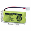 Picture of BAOBIAN BT18433 BT28433 Cordless Phone Battery Compatible with AT&T/Lucent BT-18433 BT-184342 BT-28433 BT-284342 BT-6010 BT-8000 BT-8001 BT-8300 Empire CPH-515D CPH515D 2.4V 550mAh Ni-MH(Pack of 3)