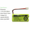 Picture of BAOBIAN BT18433 BT28433 Cordless Phone Battery Compatible with AT&T/Lucent BT-18433 BT-184342 BT-28433 BT-284342 BT-6010 BT-8000 BT-8001 BT-8300 Empire CPH-515D CPH515D 2.4V 550mAh Ni-MH(Pack of 3)