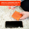 Picture of WHOOSH! Glasses Cleaner Spray - 0.3 fl oz + 1 Microfiber Cleaning Cloth - Pocket Lens Cleaner Spray, Car Screen Cleaner for Eyeglasses, Sunglasses, Portable Phone Screen Cleaner Spray and Wipe