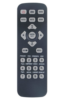 Picture of J-25021 Replace Remote Control Compatible with Acer Projector X128H X128GH X128 X118H X118AH X118 X118GH X1126AH X1226AH X1227i X1127i D616D D616 D606D D606B D606 D506AD D516AD D616Di D606Di D616D+