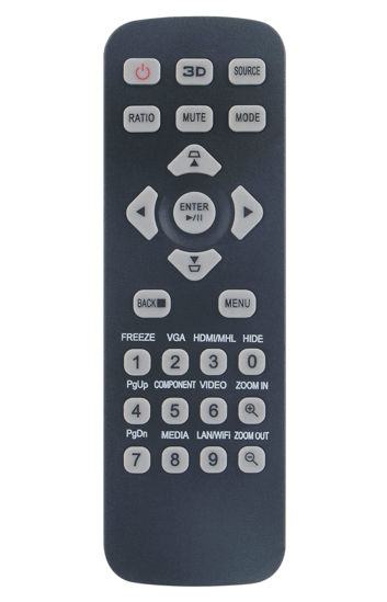 Picture of J-25021 Replace Remote Control Compatible with Acer Projector X128H X128GH X128 X118H X118AH X118 X118GH X1126AH X1226AH X1227i X1127i D616D D616 D606D D606B D606 D506AD D516AD D616Di D606Di D616D+