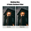 Picture of Walking Way 55mm Star Filter Set - 4, 6, 8 Points Long Line Starburst Filters, Starlight Effect Filters with Filter Pouch for Festivals, Nightscapes, and Creative Photography