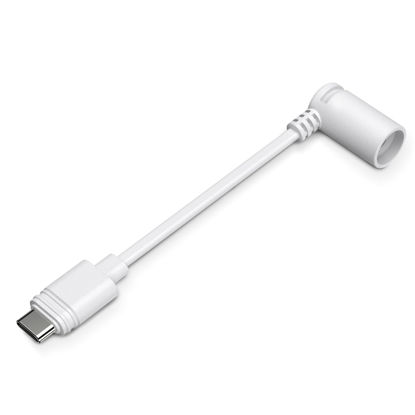 Picture of Ring Barrel Plug to USB-C Adapter for USB-C Cameras and Barrel Plug Solar Panels - Black I For Solar Panel (1st Gen), Super Solar Panel, Stick Up Cam Pro, Spotlight Cam Plus, Spotlight Cam Pro