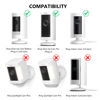Picture of 2Pack Security Wall Mount for Ring Stick Up Cam Battery/Plug-in 3rd Gen/Stick Up Camera Pro Battery/Ring Indoor Cam(1st Gen), Adjustable Ring Outdoor Indoor Camera Mount with Two Installation Ways