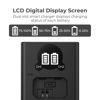 Picture of K&F Concept NP-FW50 Battery Charger with LCD Screen for Sony A7, A7II, A7RII, A7SII, A7S, A7S2, A7R, A7R2, A6000, A6500, A6300, RX10, NEX-3/5/7