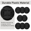 Picture of 2 Pack 49mm Front Lens Cap Cover and 2Pcs Lens Cap Keeper Cord, Fit for Canon EF 50mm f1.8, EF-M 15-45mm f3.5-6.3, Sony E 55-210mm f4.5-6.3, E 35mm f1.8, E 50mm f1.8 and Other All 49mm Filter Thread