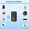 Picture of 1Mii LDAC Bluetooth Aux Adapter for Car, Wireless Bluetooth 5.3 Receiver with Volume Control, 8H Battery Life, Hands Free Calls, Use in Car/Home Stereo/Wired Headphones/Speaker