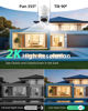 Picture of MaxiViz Solar Security Camera Wireless Outdoor, 360° View Outdoor Cameras for Home Security with AI Motion Detection, 2K Color Night Vision, Two-Way Talk, IP66 Weatherproof, SD/Cloud Storage