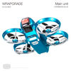 Picture of WRAPGRADE Skin Sticker Compatible with DJI NEO Full Wrap (Caribbean Blue)